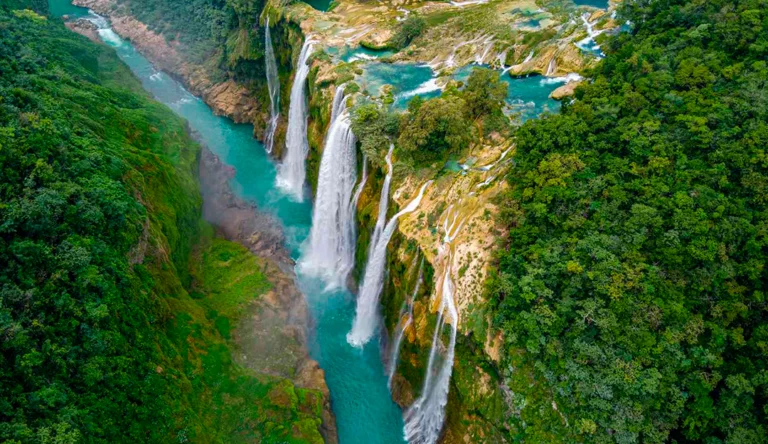 vista aérea de la huasteca potosina