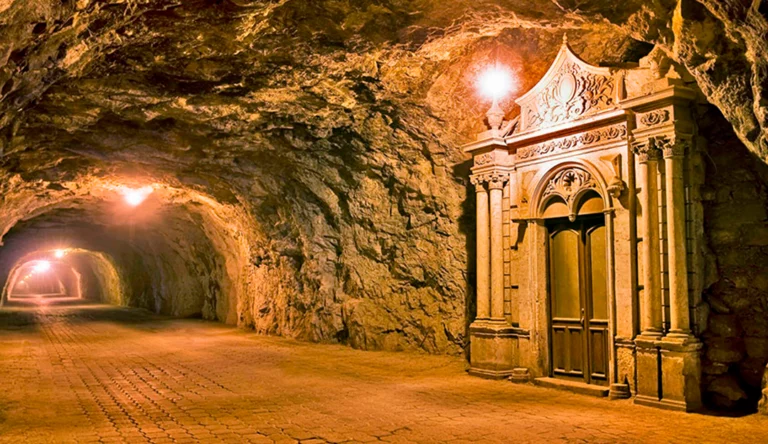 túnel pueblo real de catorce